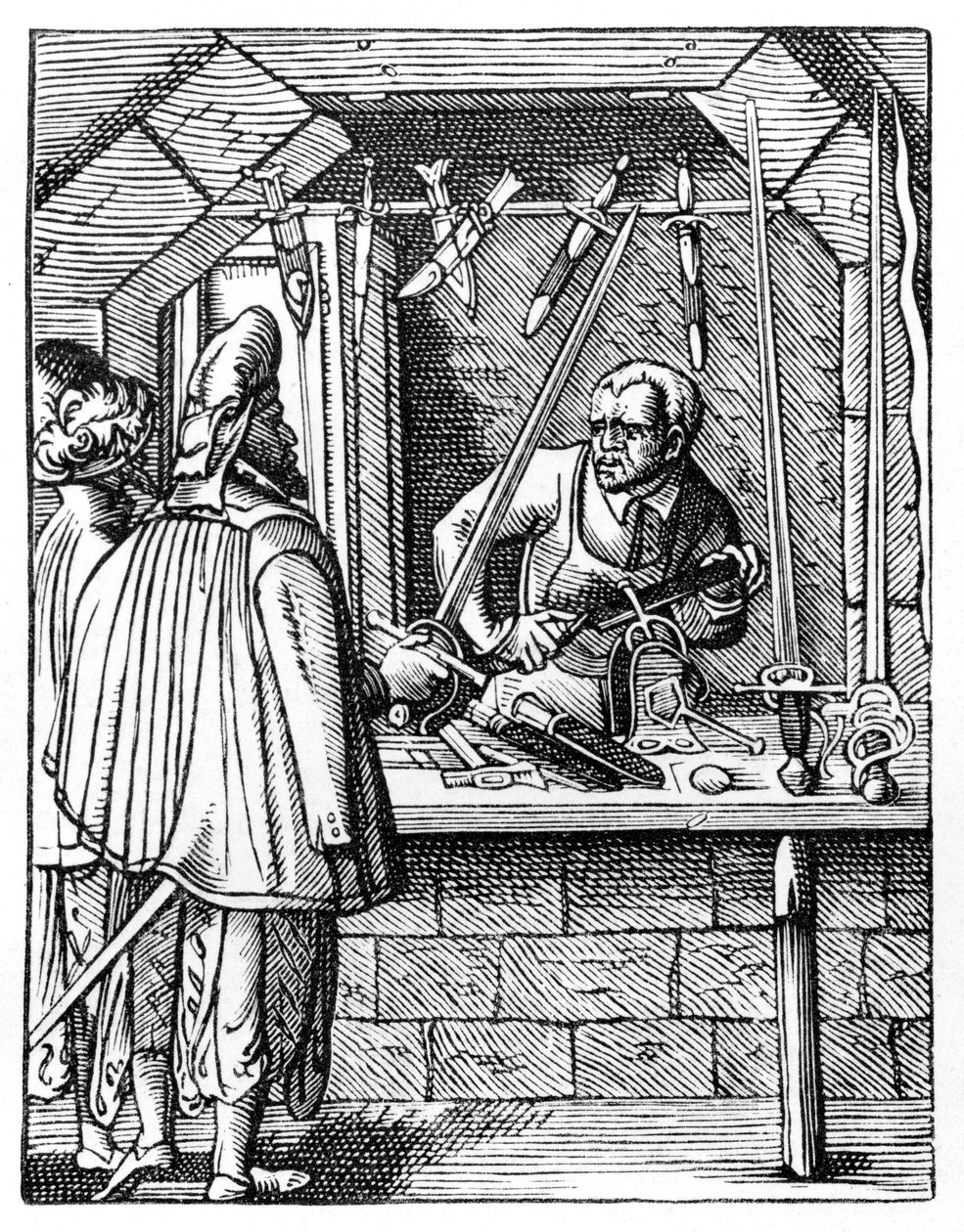 Sword Maker by Jost Amman