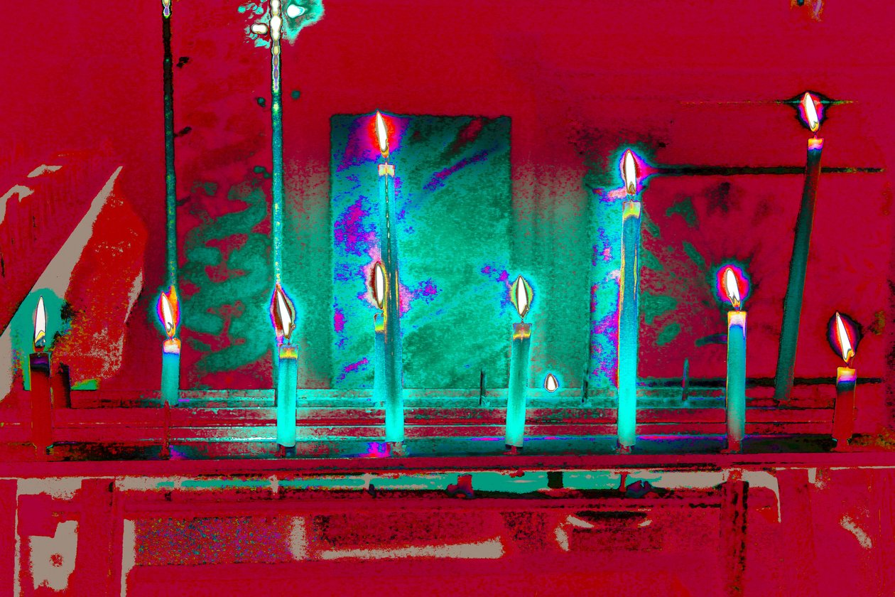 All But One, from the series Votive Candles by Joy Lions