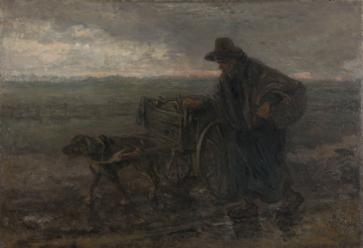 On Country Roads and Fields by Jozef Israëls