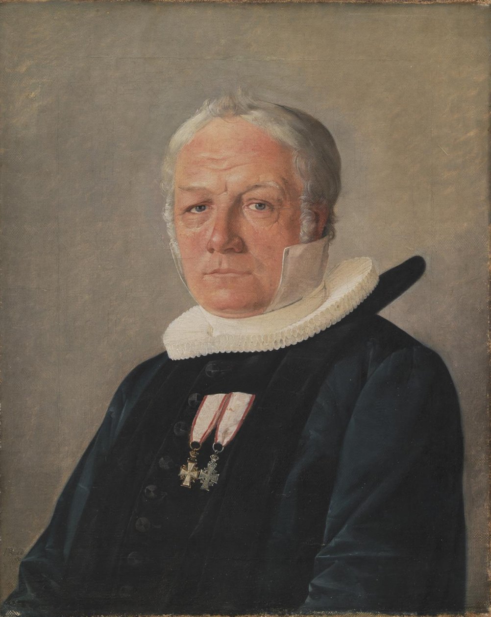 P.H. Monster, Rural Dean in Soro, Later Bishop of Aarhus by Jørgen Roed