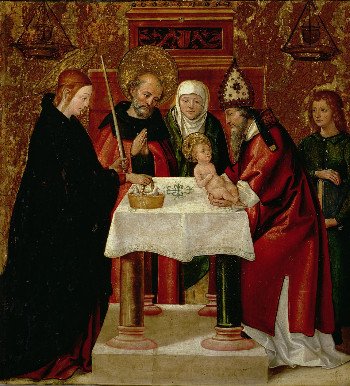 The Circumcision and The Presentation in the Temple, c.1535 by Juan de Borgoña