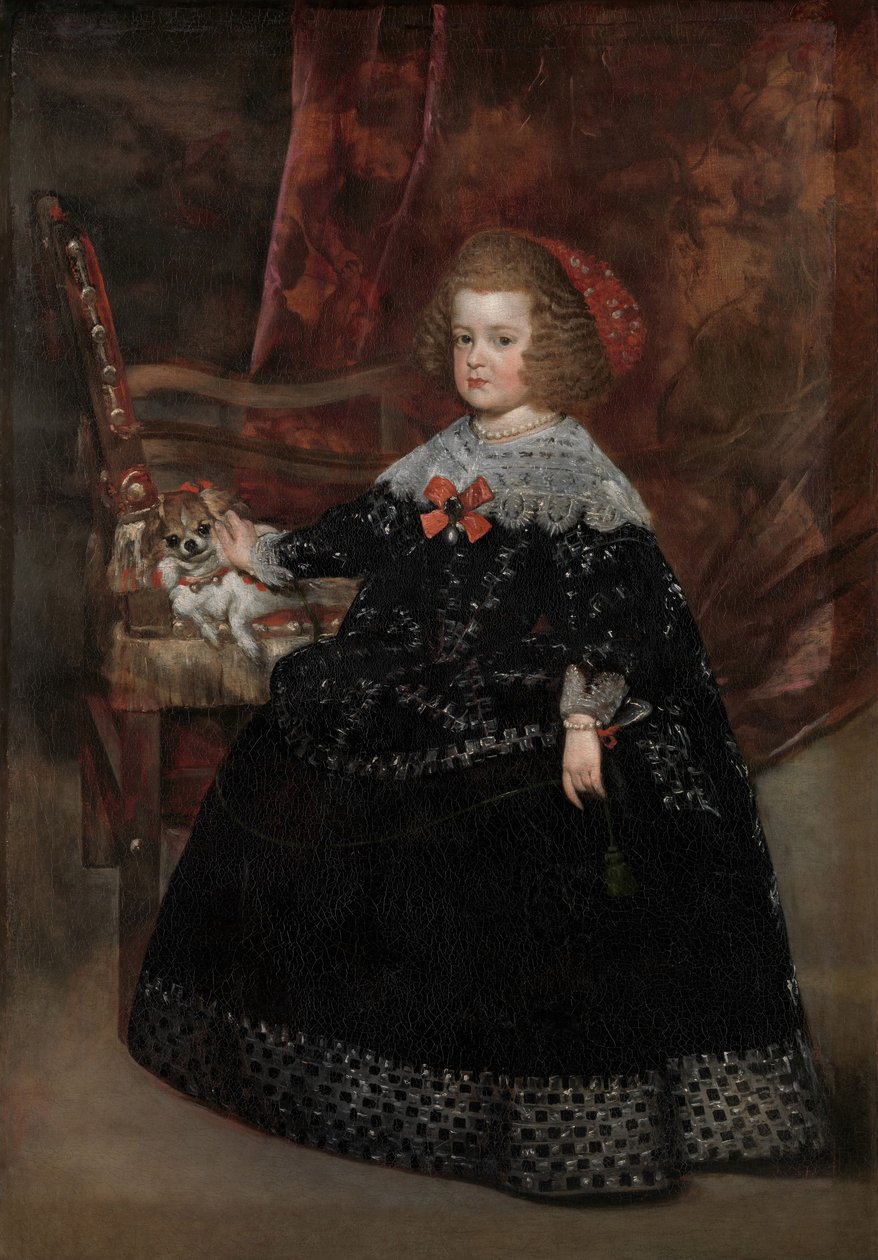 Maria Teresa, Infanta of Spain, c.1645 by Juan Bautista Martinez Del Mazo