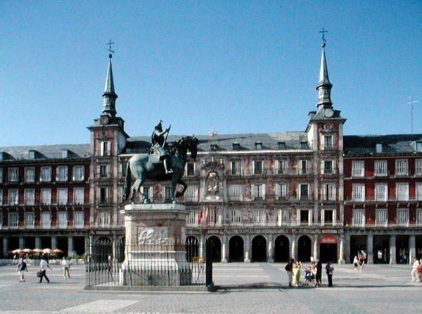View of the Plaza Mayor, c.1619 by Juan Gomez de Mora