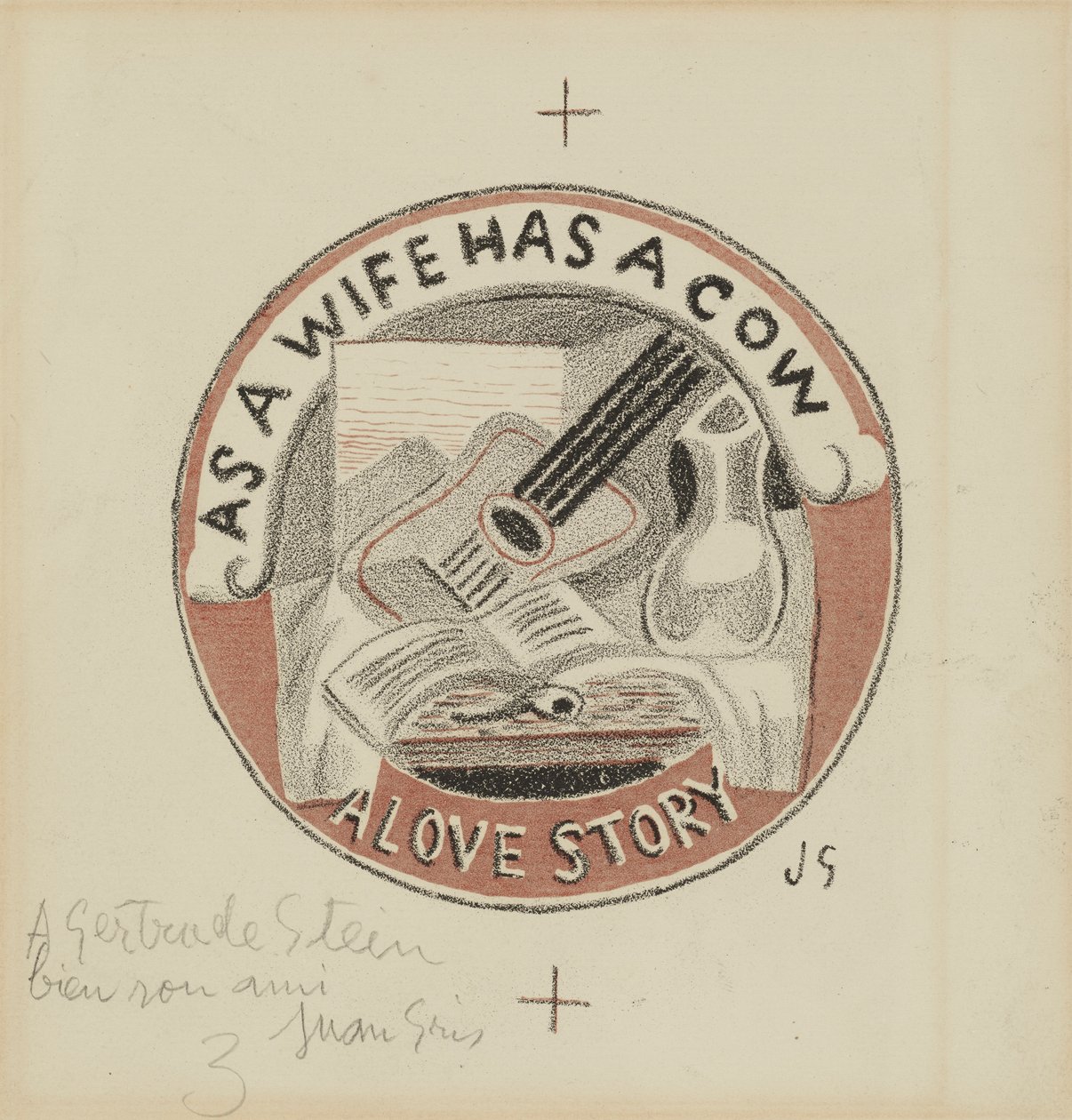 As a Wife Has a Cow; A Love Story by Juan Gris