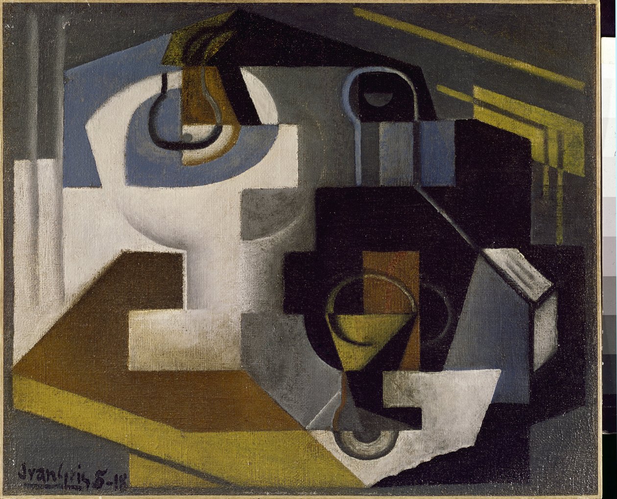 Still Life with a Fruit Bowl by Juan Gris
