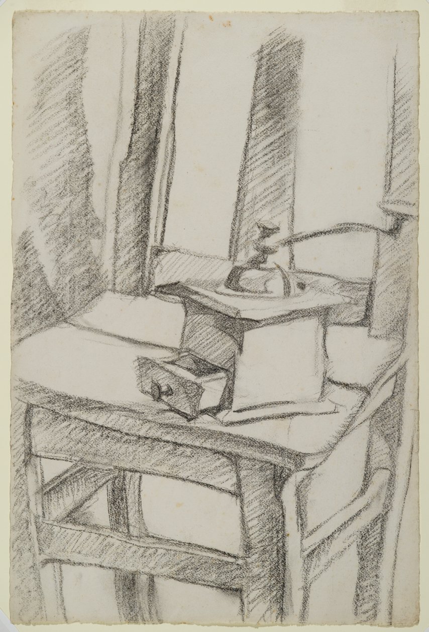 The Coffee Grinder (Le Moulin à Café) by Juan Gris