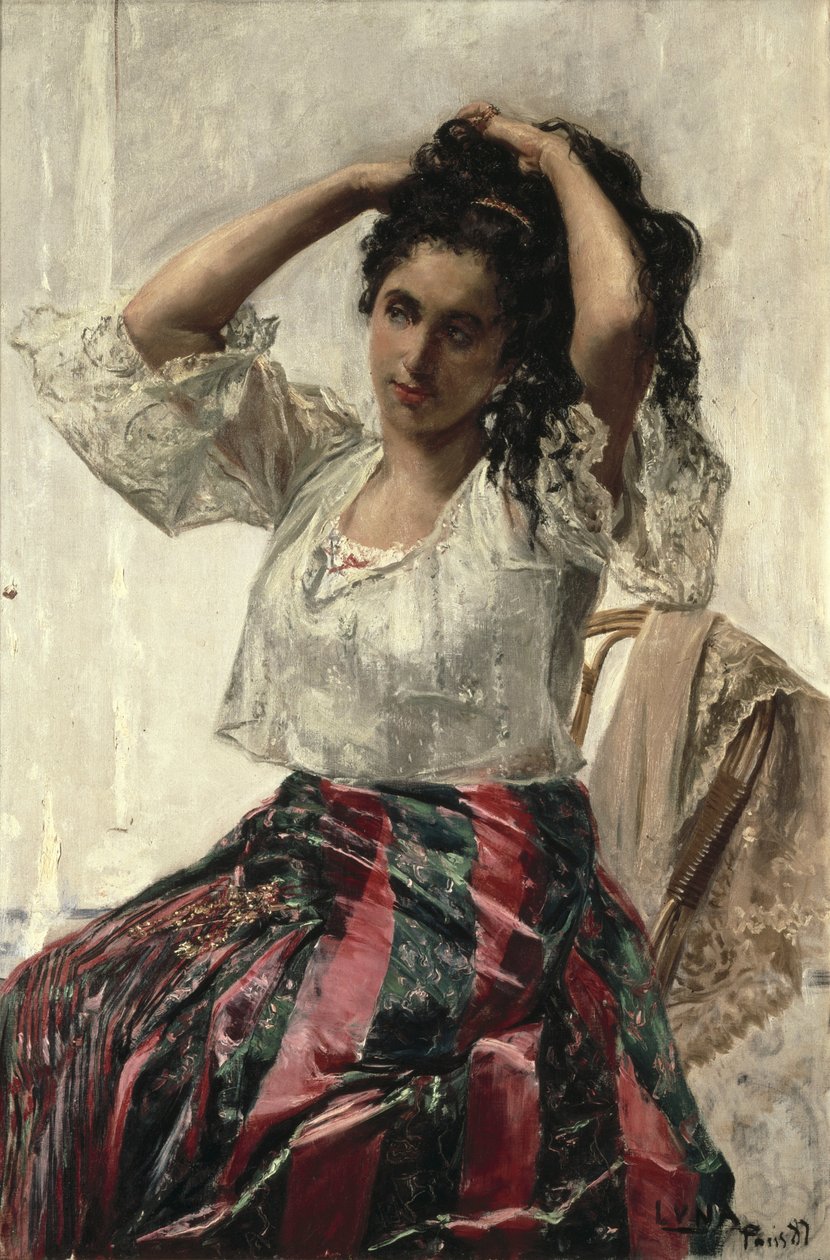 La Mestiza, 1887 by Juan Luna y Novicio