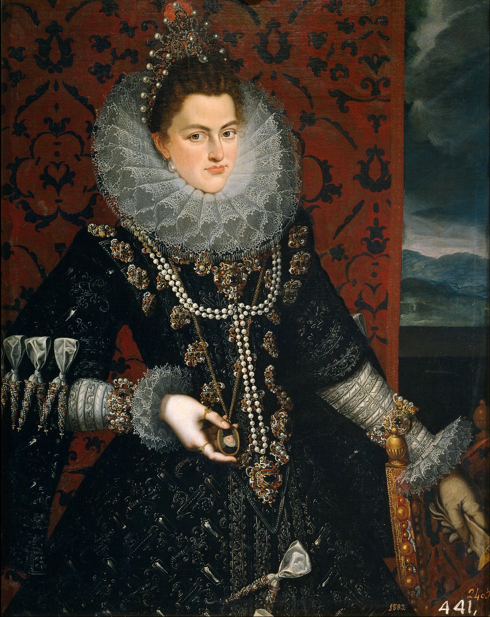 Isabelle Claire Eugenie of Austria by Juan Pantoja de la Cruz