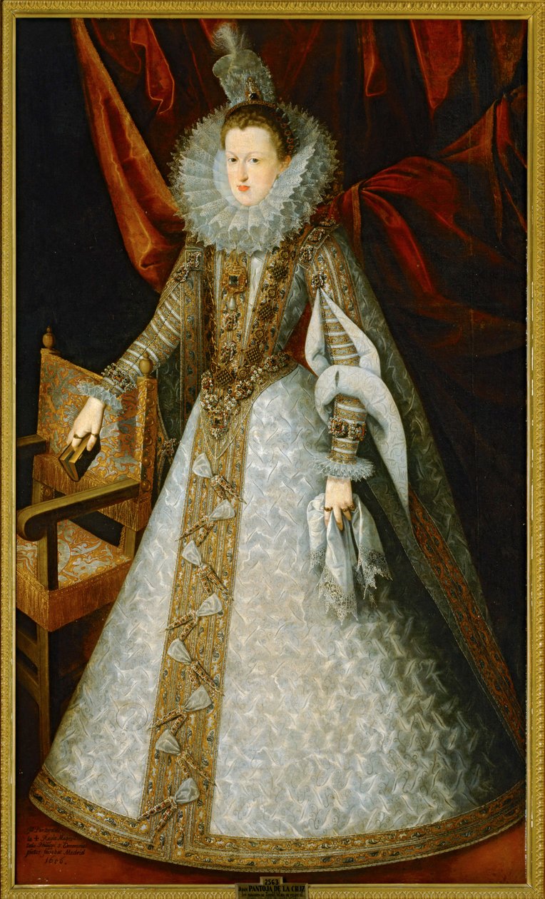 Queen Margarete of Austria by Juan Pantoja de la Cruz