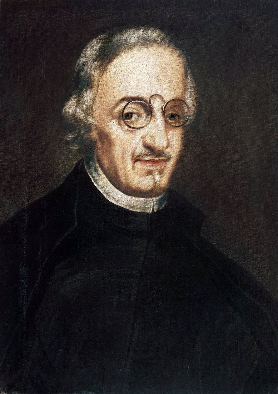 Portrait of Don Antonio de Solis y Ribadeneira, Spanish Historian and Writer (1610-1686). Painting by Juan de Alfaro by Juan de Alfaro