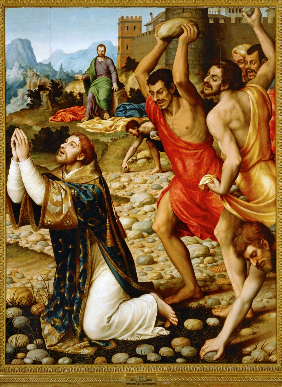 The Martyrdom of Saint Stephen by Juan de Juanes
