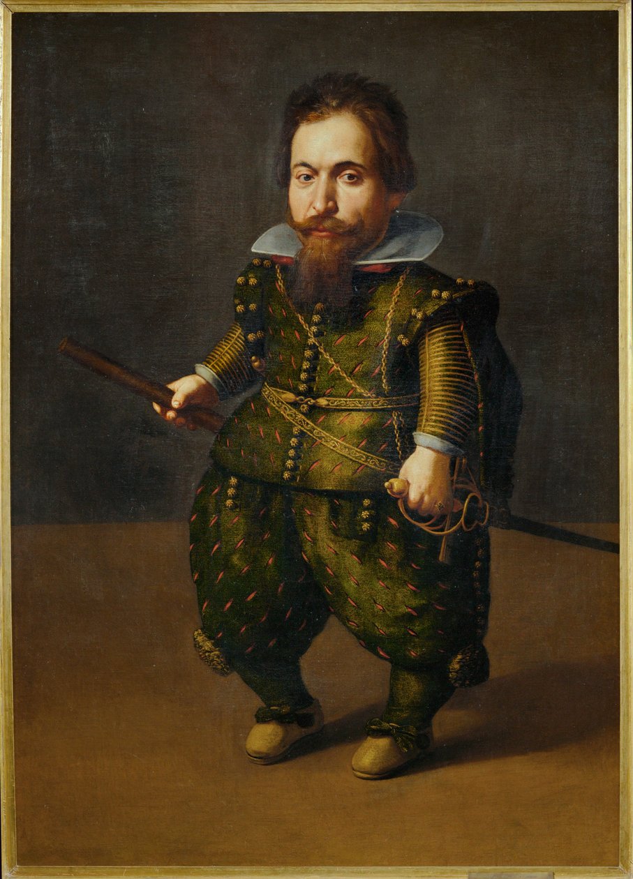 Portrait of a Dwarf, Possibly Bartolo or Bartolillo by Juan van der Hamen y Leon