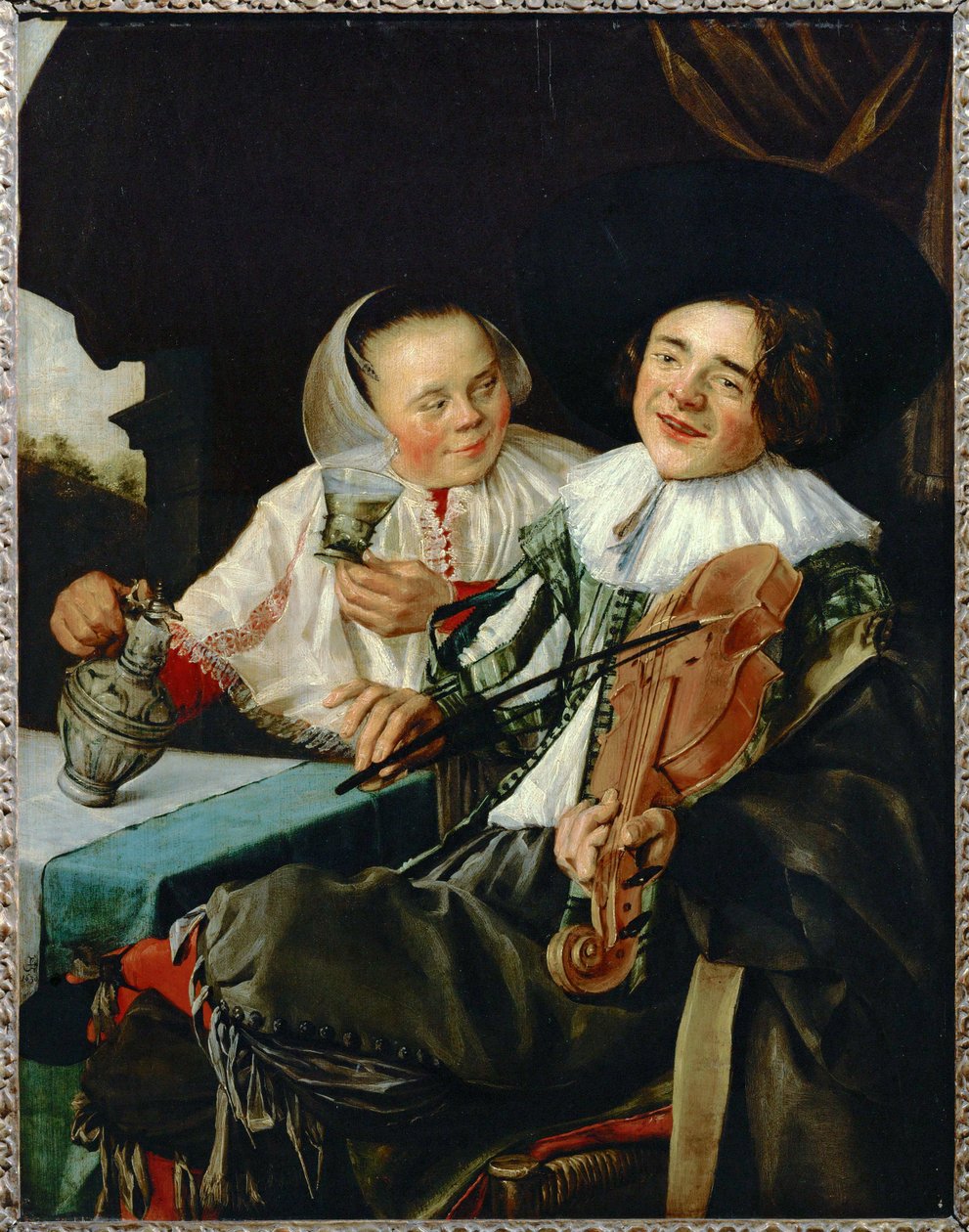 The Merry Company by Judith (attr. to) Leyster