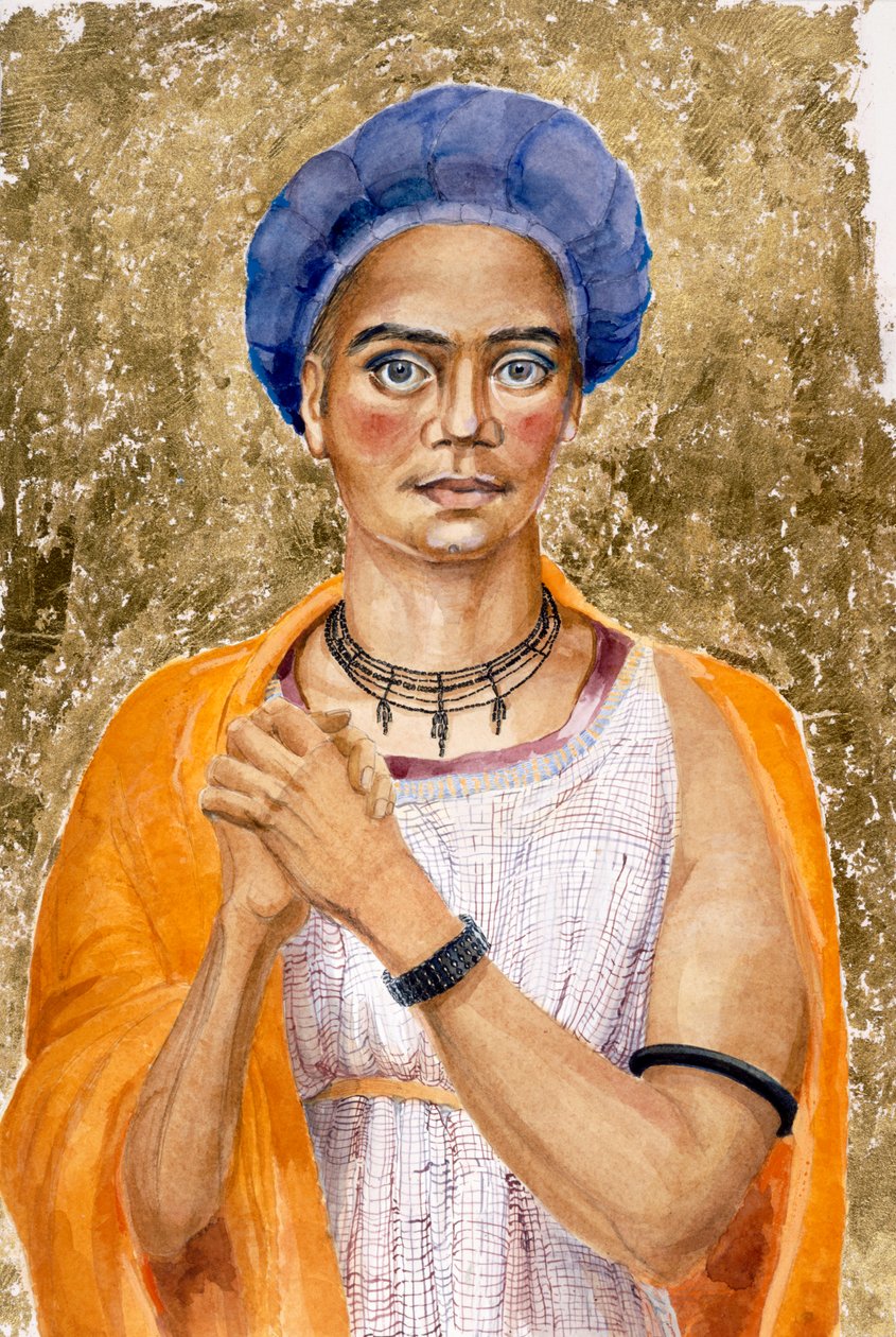A Man Shown as a Follower of Cybele-a-Gallus, Late Roman by Judith Dobie