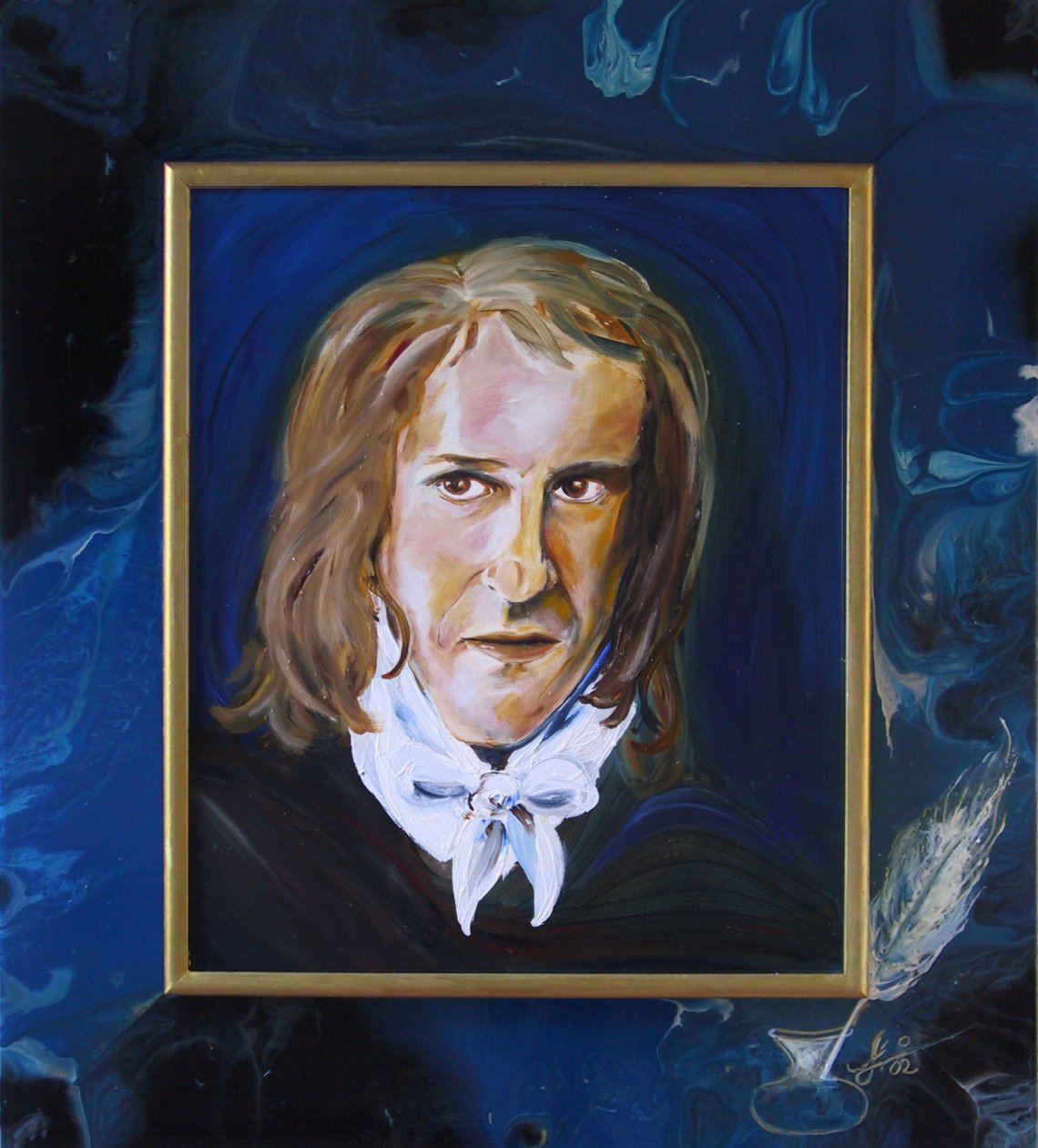 The Poet B. I (Portrait) by JuleSimo