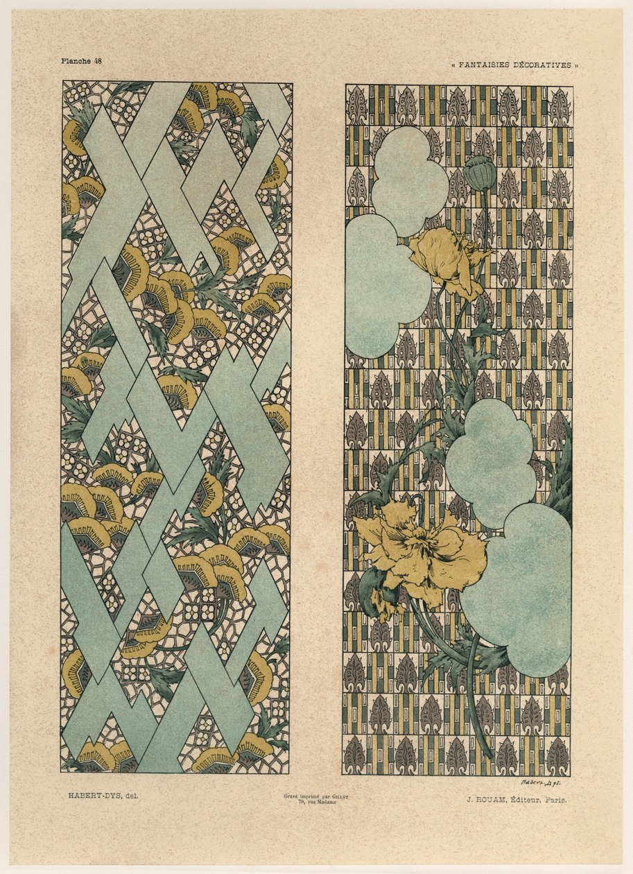 Floral patterns, plate 48 from 
