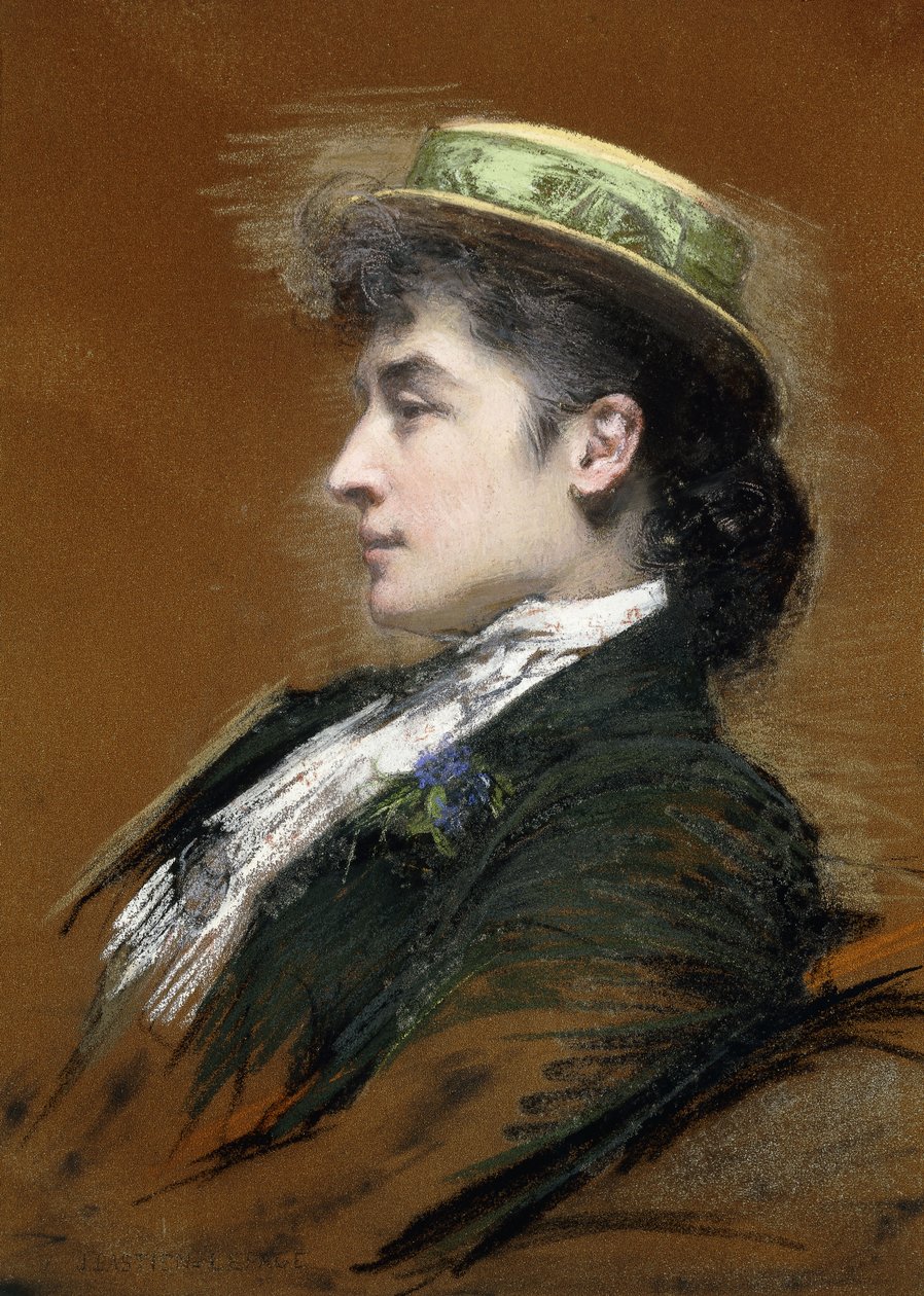 Portrait of Mme. Lebegue by Jules Bastien Lepage