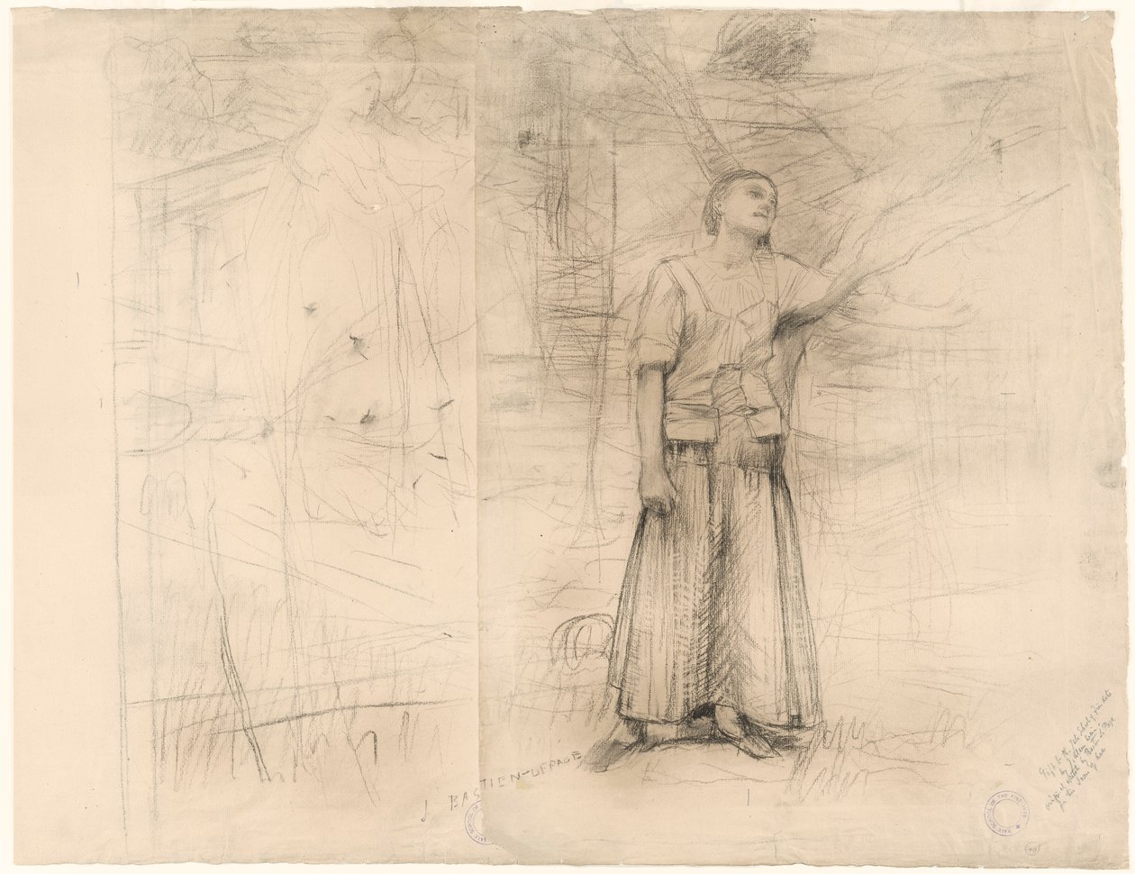 Study for... by Jules Bastien Lepage