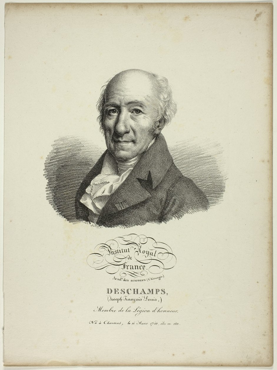 Portrait of Joseph-François-Louis Deschamps by Jules Boilly