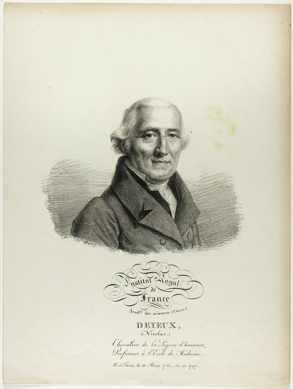 Portrait of Nicolas Deyeux by Jules Boilly