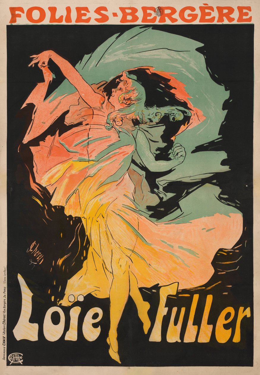 Loie Fuller by Jules Cheret