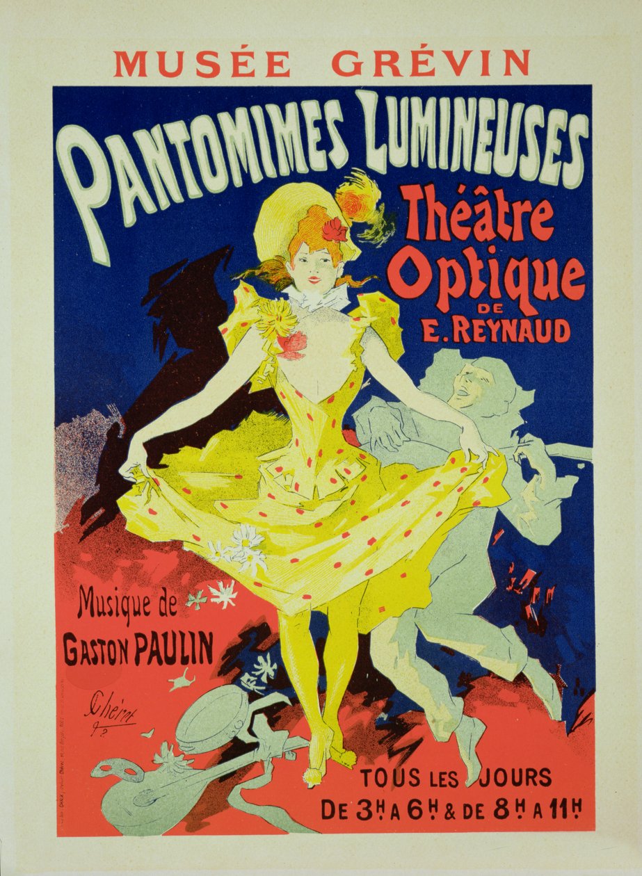 Reproduction of a Poster Advertising 