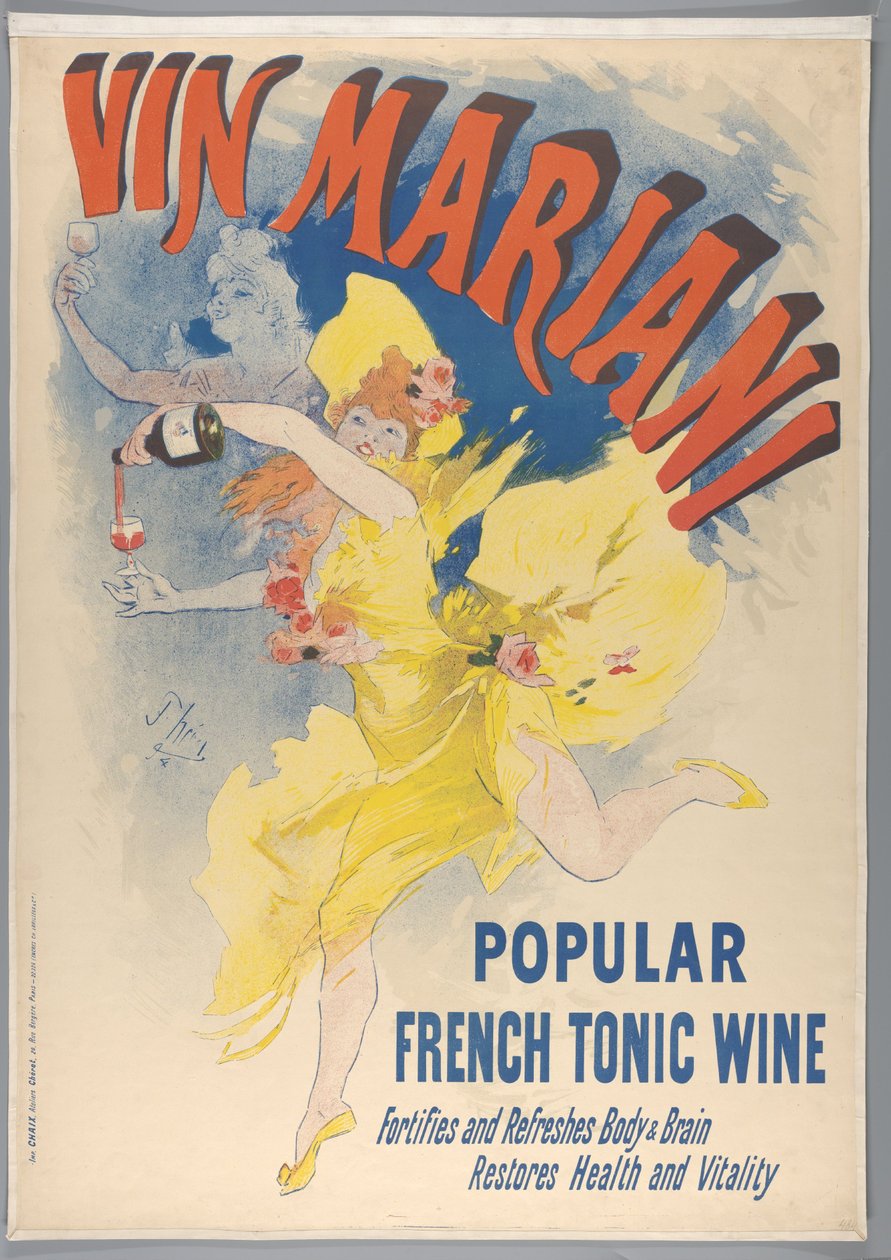 Vin Mariani, 1894 by Jules Cheret