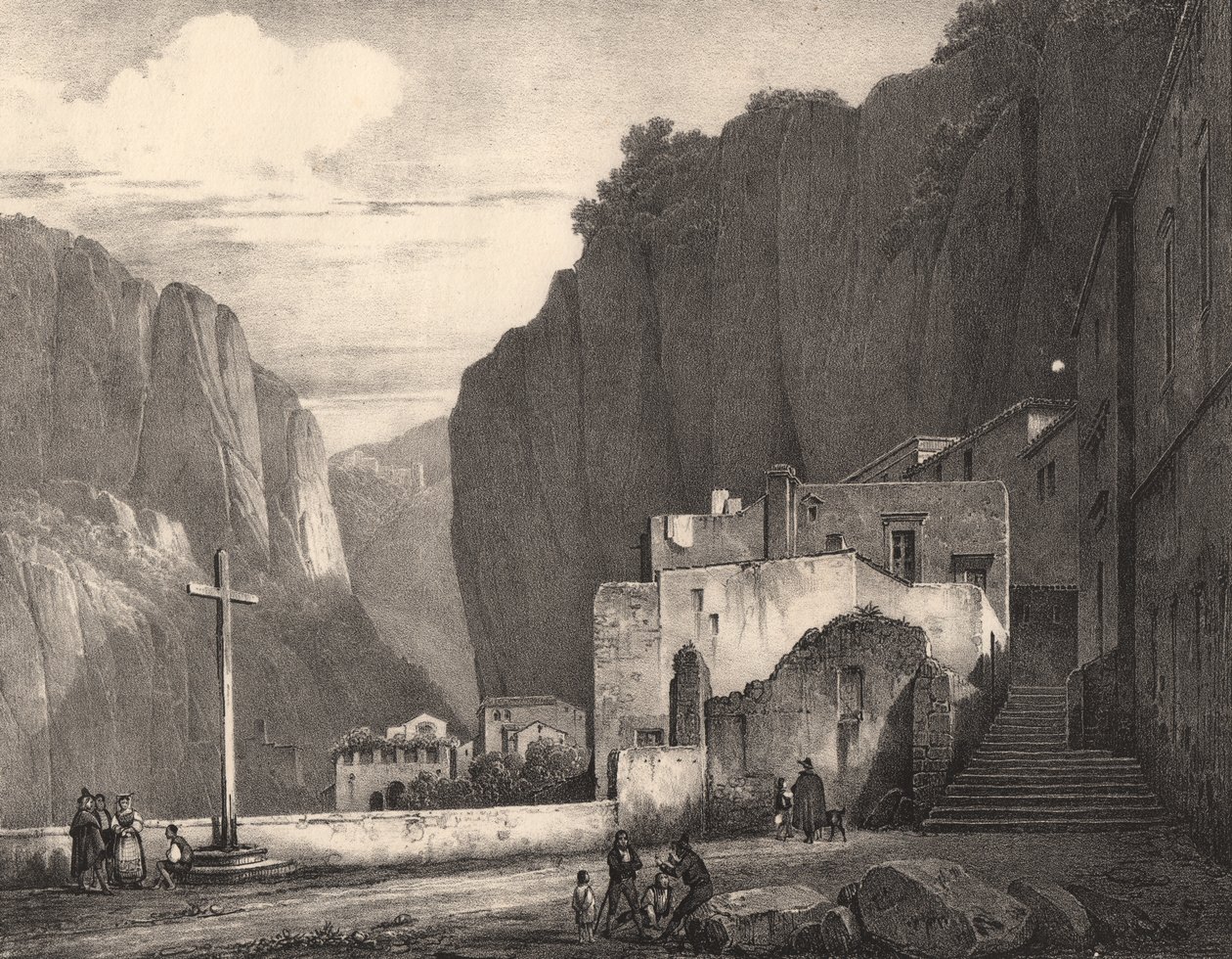 View of Amalfi by Jules Coignet