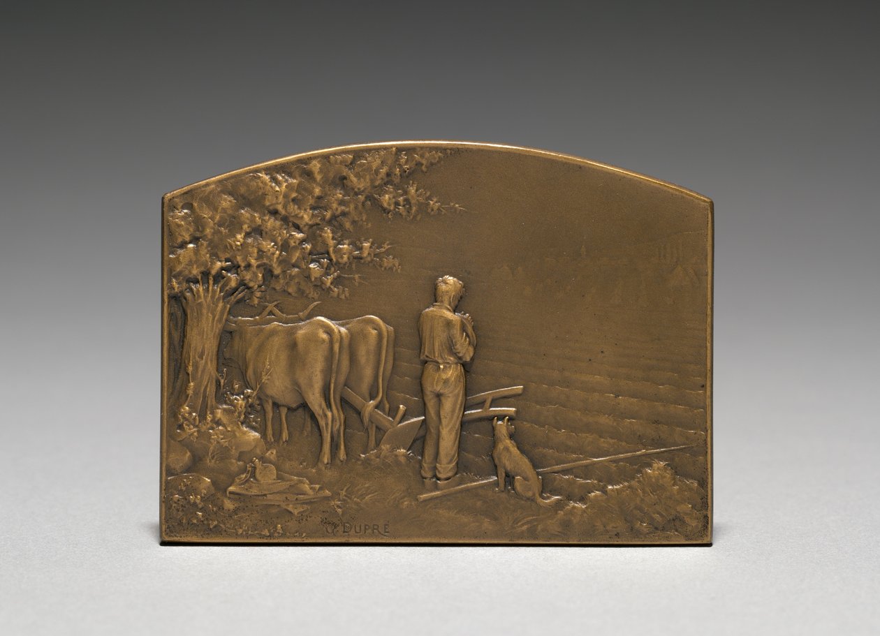 Medallion by Jules Dupré