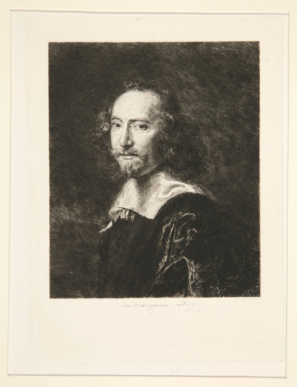 A Dutch Gentleman by Jules Ferdinand Jacquemart