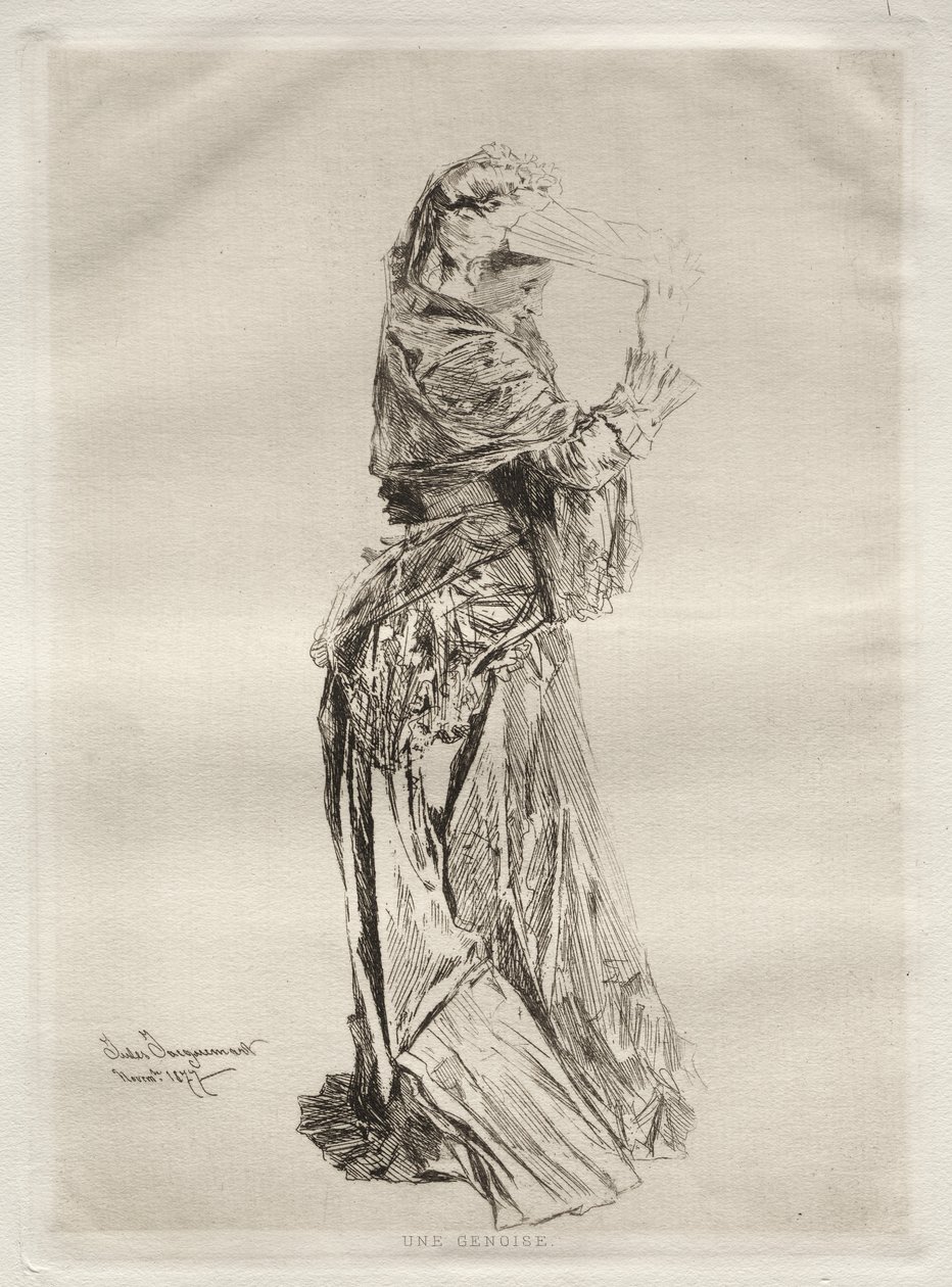 A Genoise by Jules Ferdinand Jacquemart