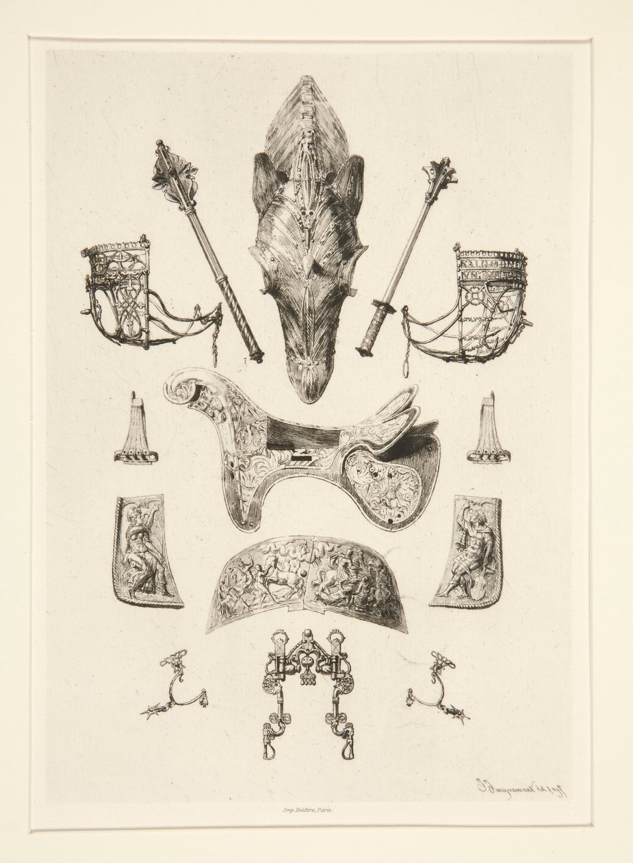 Arms of the Collection of M. de Nieuwerkerque by Jules Ferdinand Jacquemart