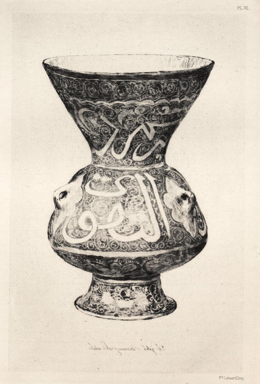History of the Ceramic Art: A Descriptive and Philosophical Study of the Pottery...Plate VII, 1877 by Jules Ferdinand Jacquemart