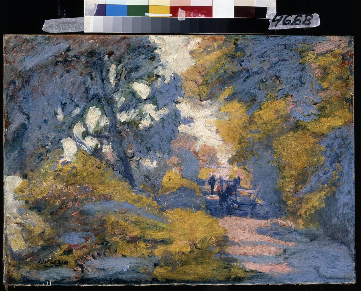 Sunny Road by Jules Flandrin