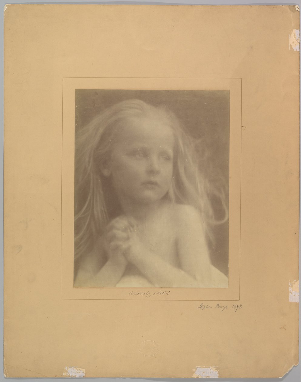 A Lovely Sketch by Julia Margaret Cameron