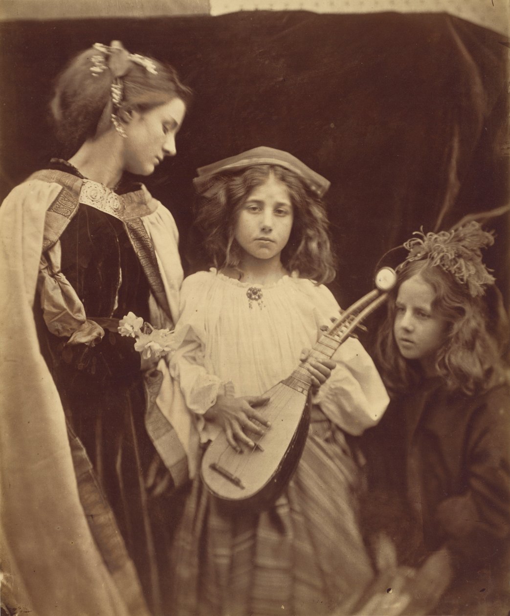 A Minstrel Group by Julia Margaret Cameron