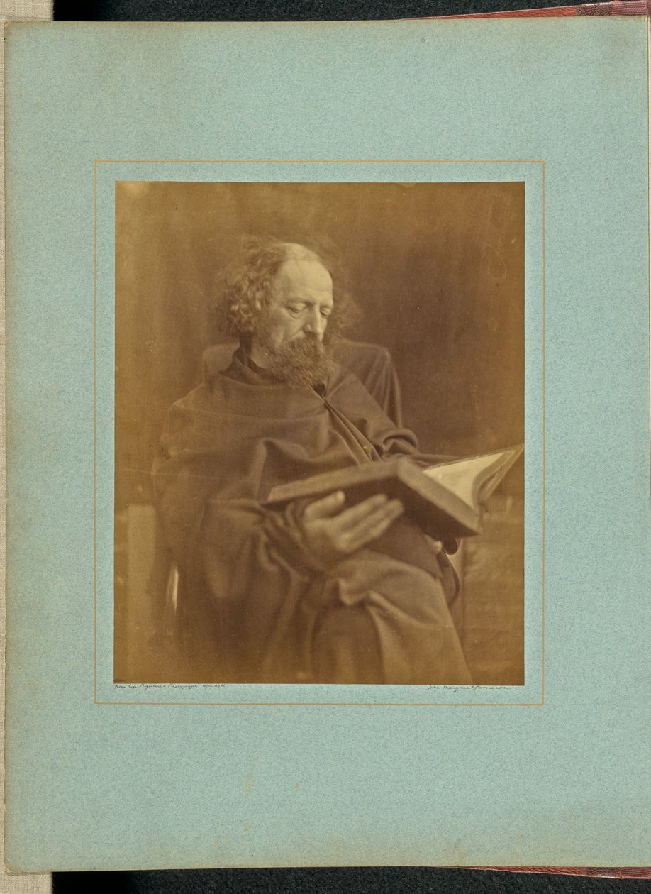 A. Tennyson by Julia Margaret Cameron