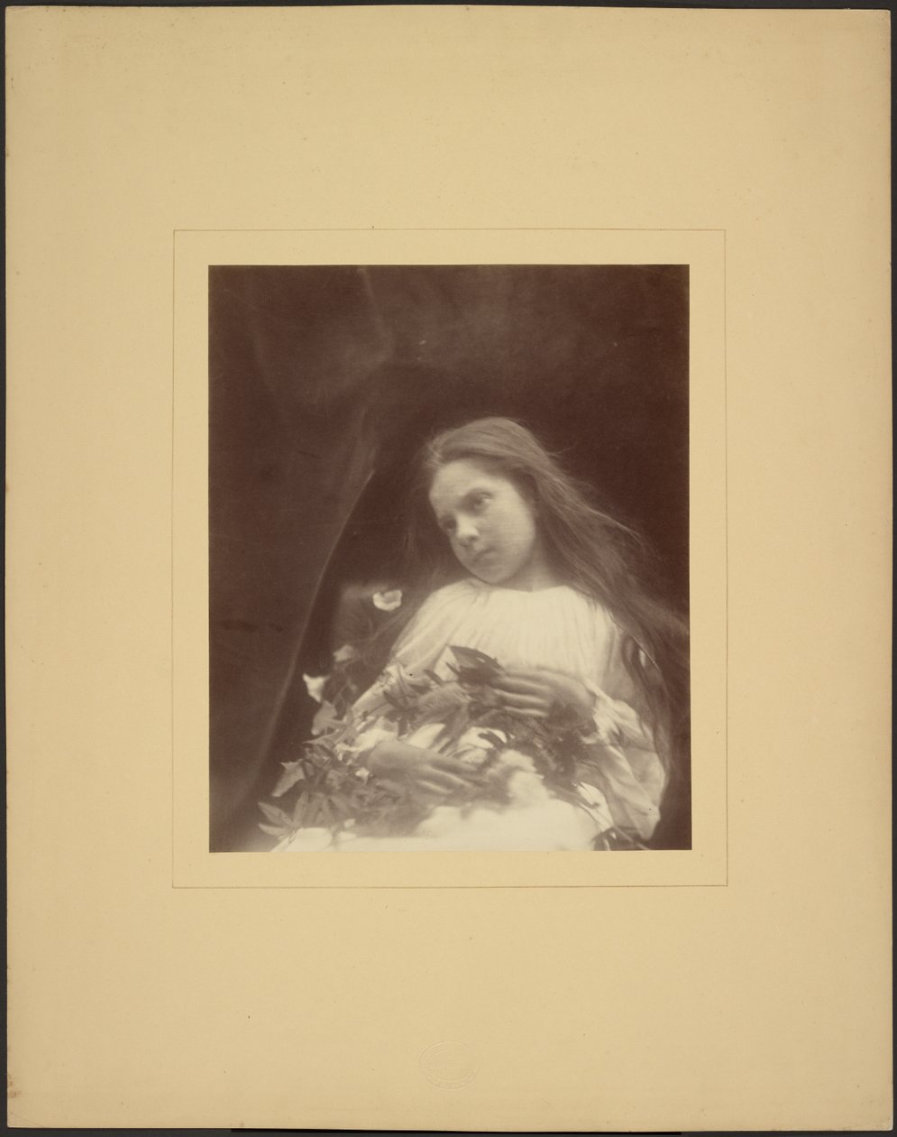 Adeline Norman by Julia Margaret Cameron