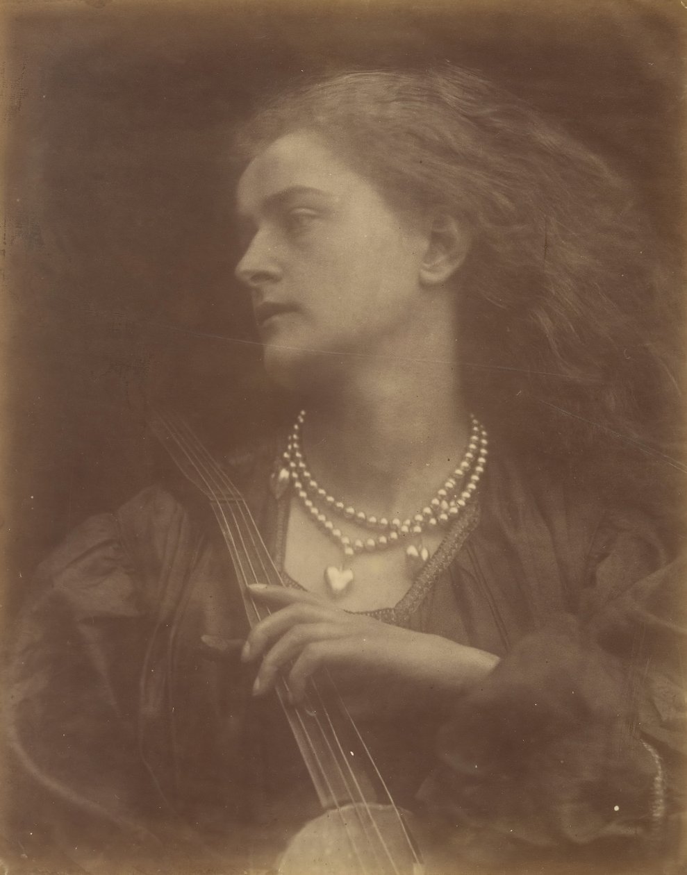 And Enid Sang, September 1874 by Julia Margaret Cameron