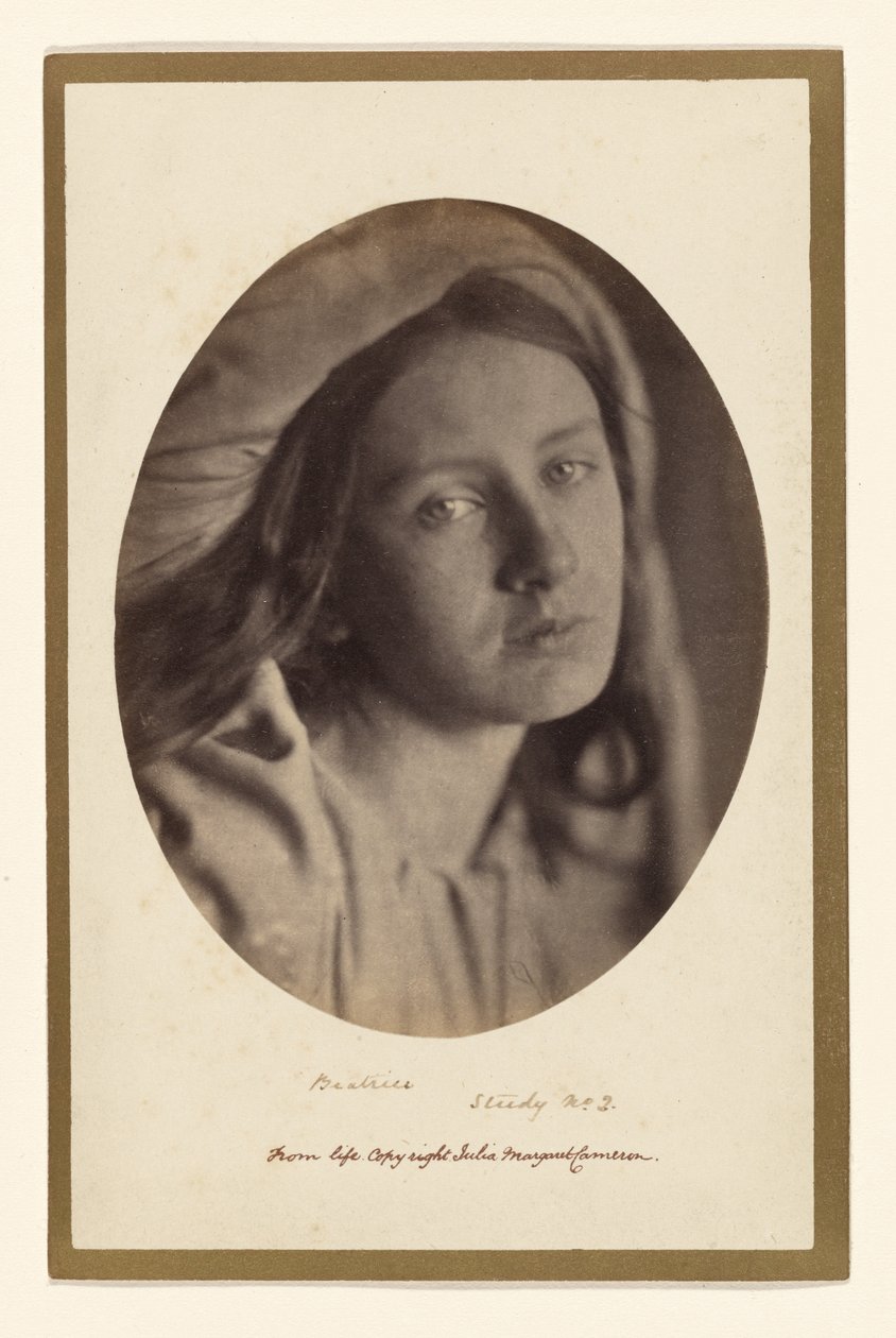 Beatrice, Study No. 2 by Julia Margaret Cameron