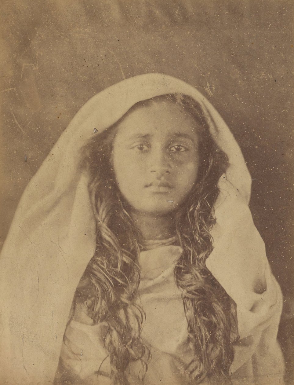 Ceylonese Woman by Julia Margaret Cameron