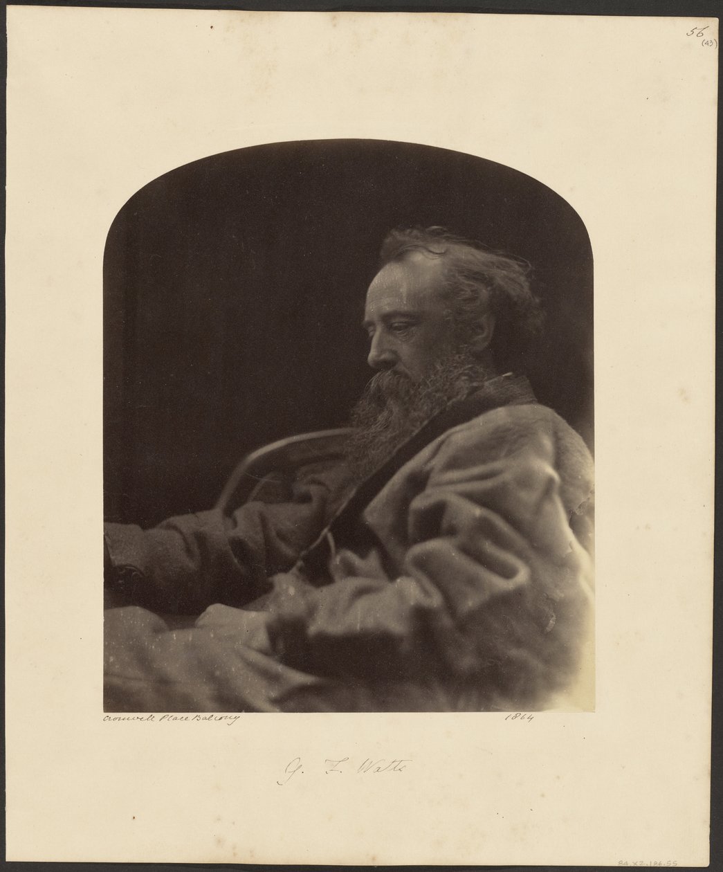 G.F. Watts by Julia Margaret Cameron