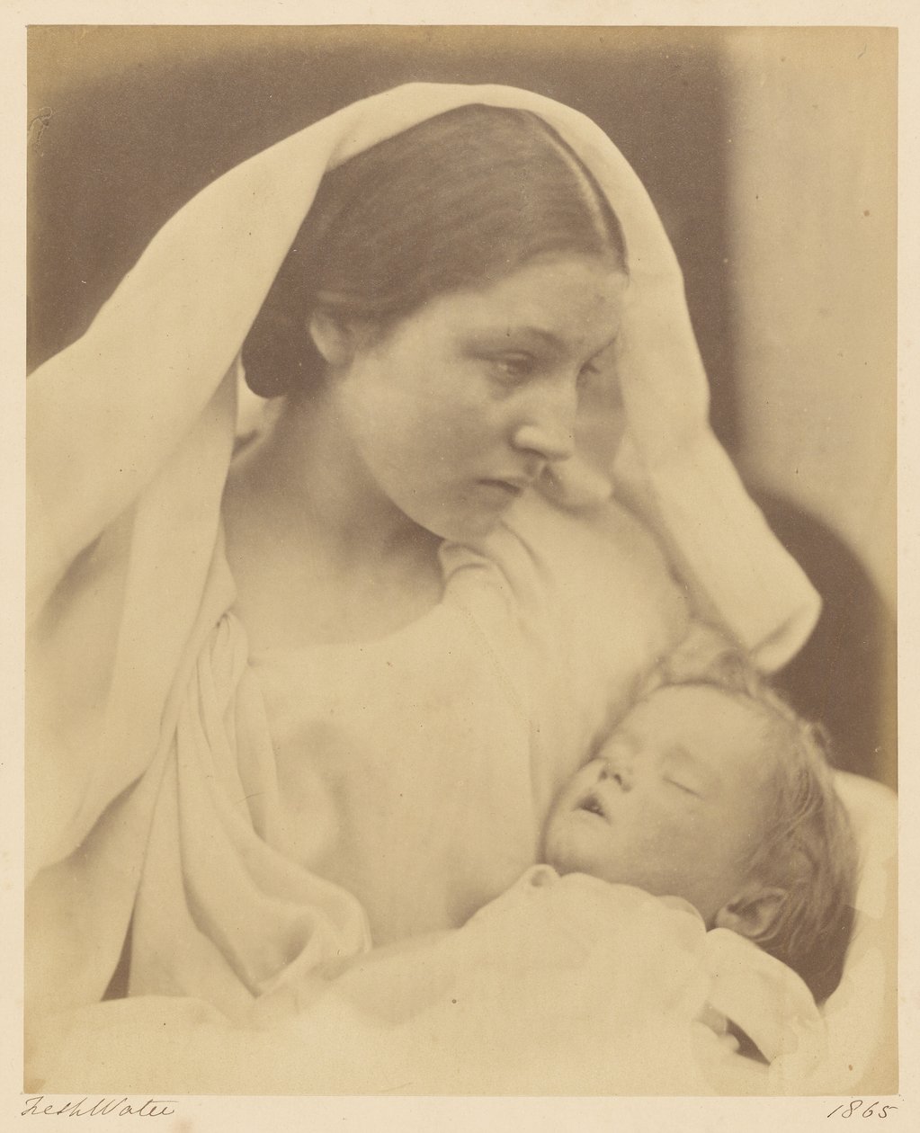 The Rested Madonna by Julia Margaret Cameron