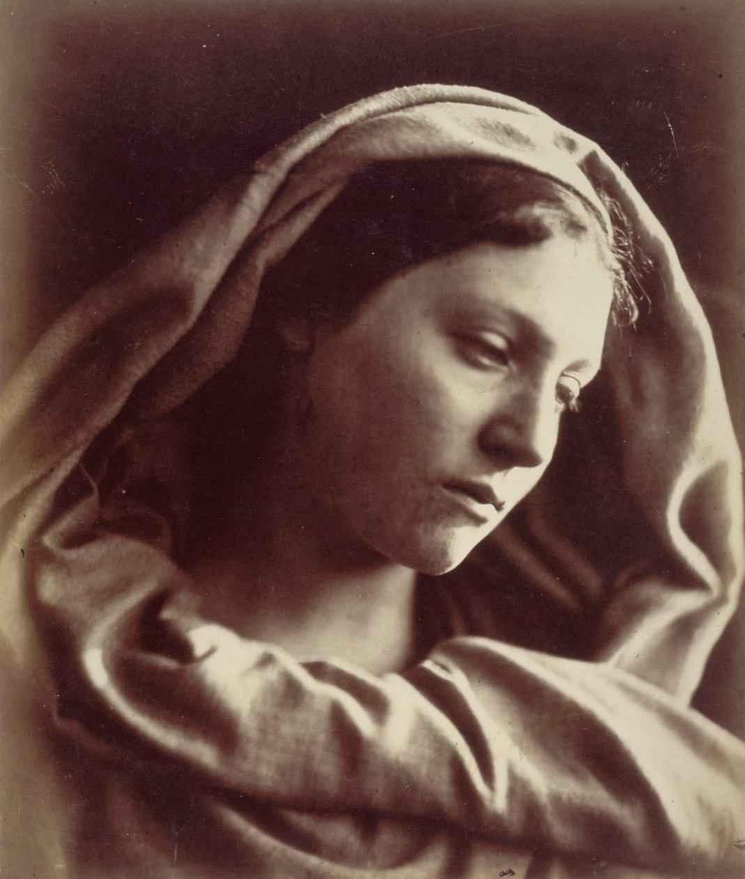 "Mary Mother" Mary Ann Hillier by Julia Margaret Cameron