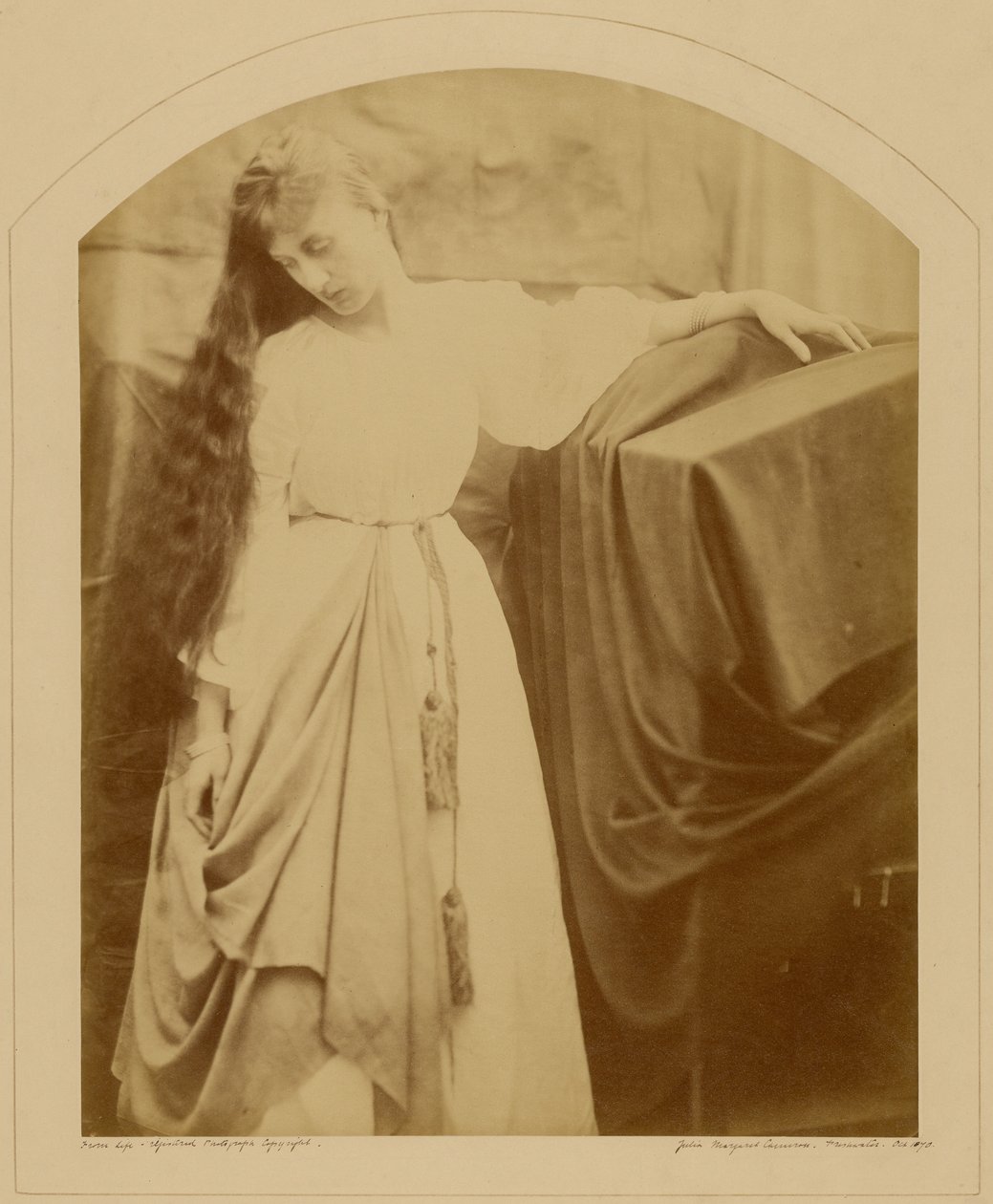May Prinsep by Julia Margaret Cameron
