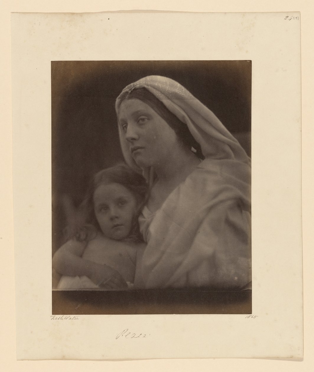 Peace by Julia Margaret Cameron