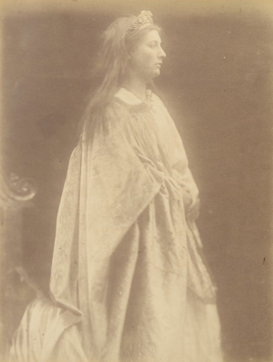 Queen Guinevere, 1874 by Julia Margaret Cameron
