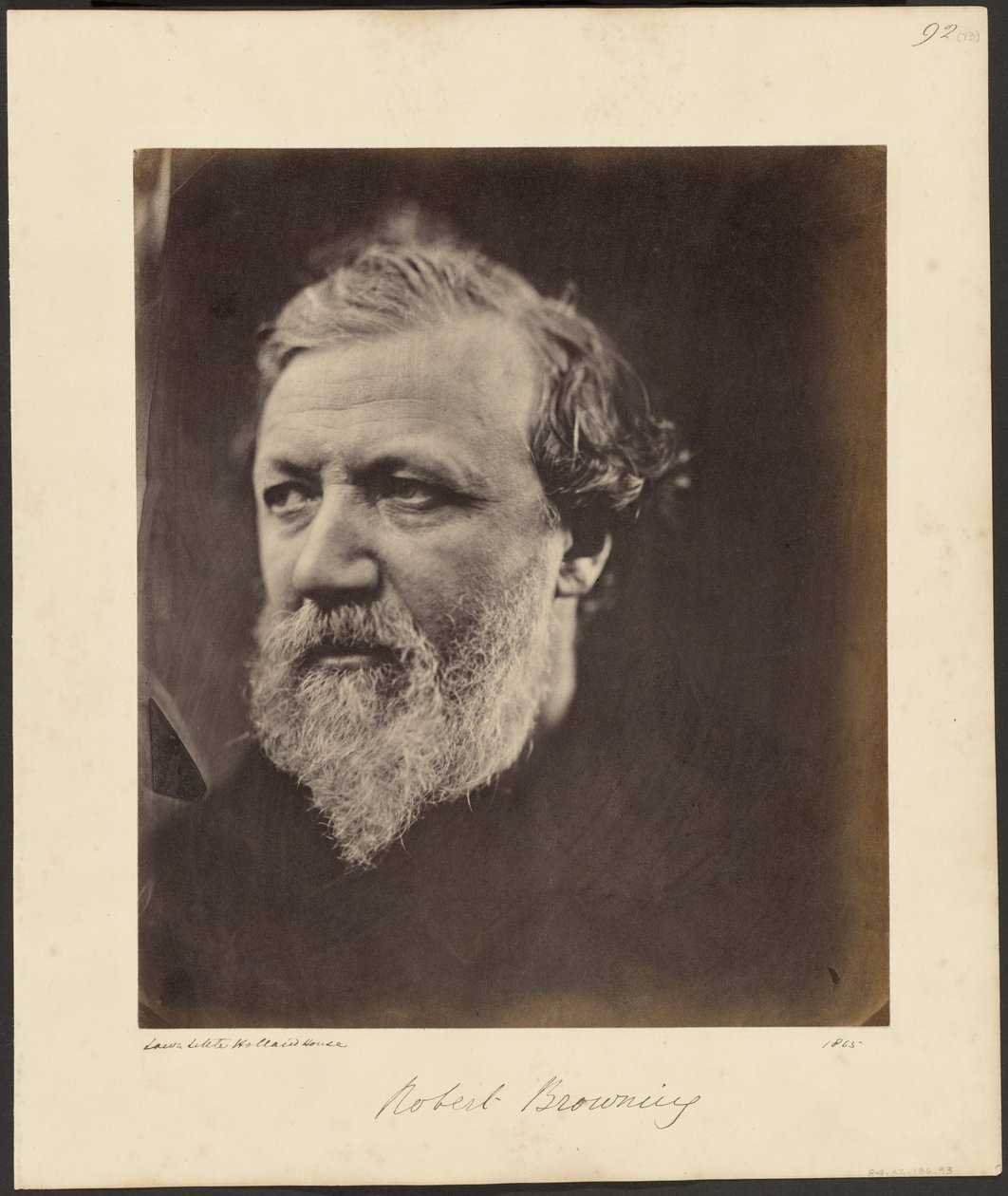Robert Browning by Julia Margaret Cameron
