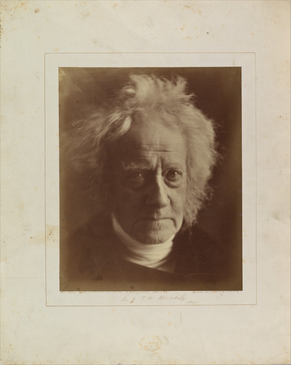 Sir John Herschel by Julia Margaret Cameron