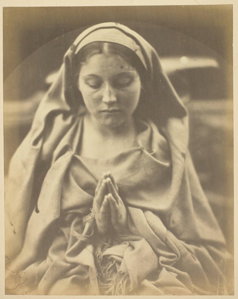St. Agnes, 1864-65 by Julia Margaret Cameron